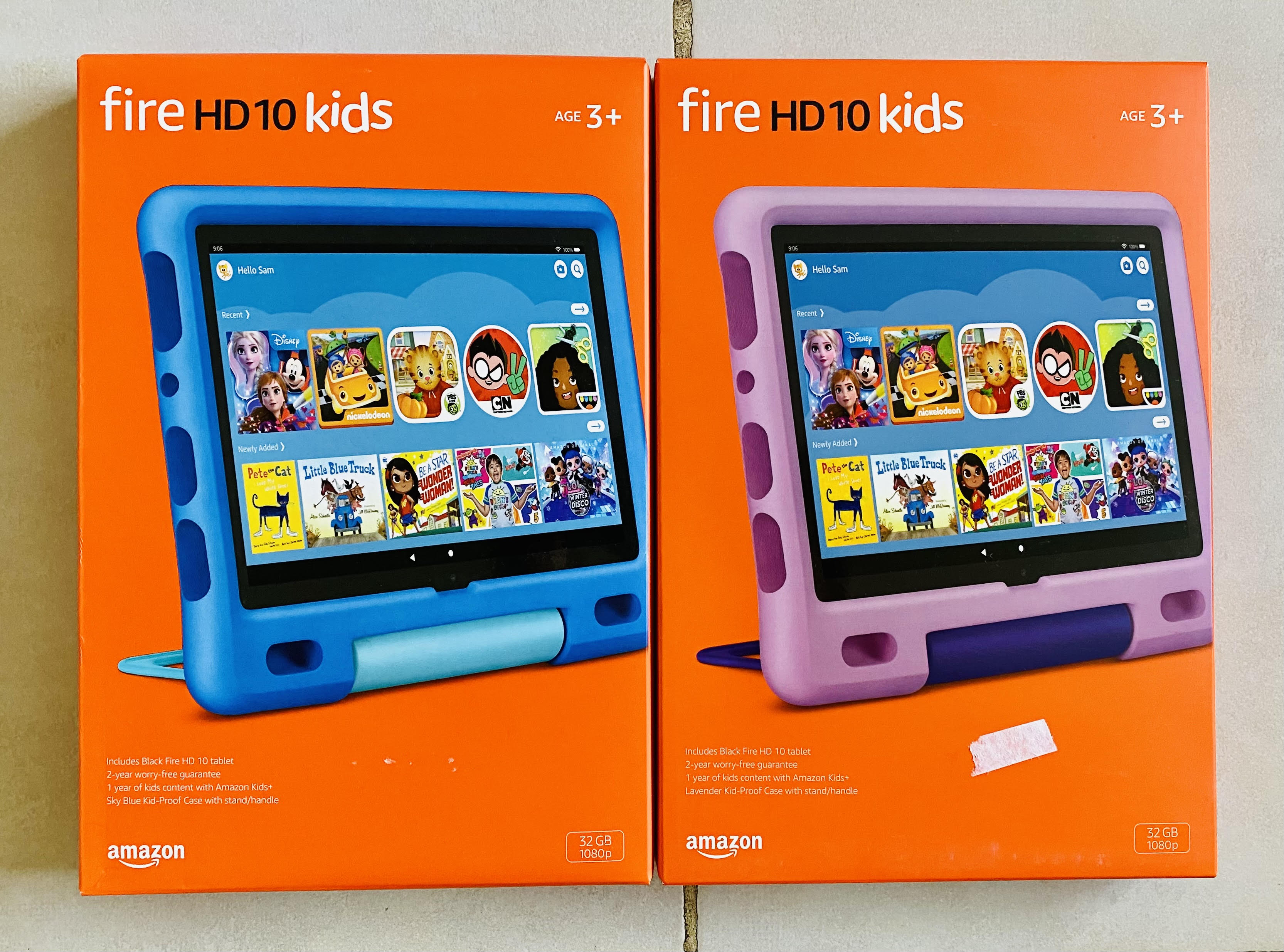 All new Amazon Fire HD 10 Kids tablet, 32 GB