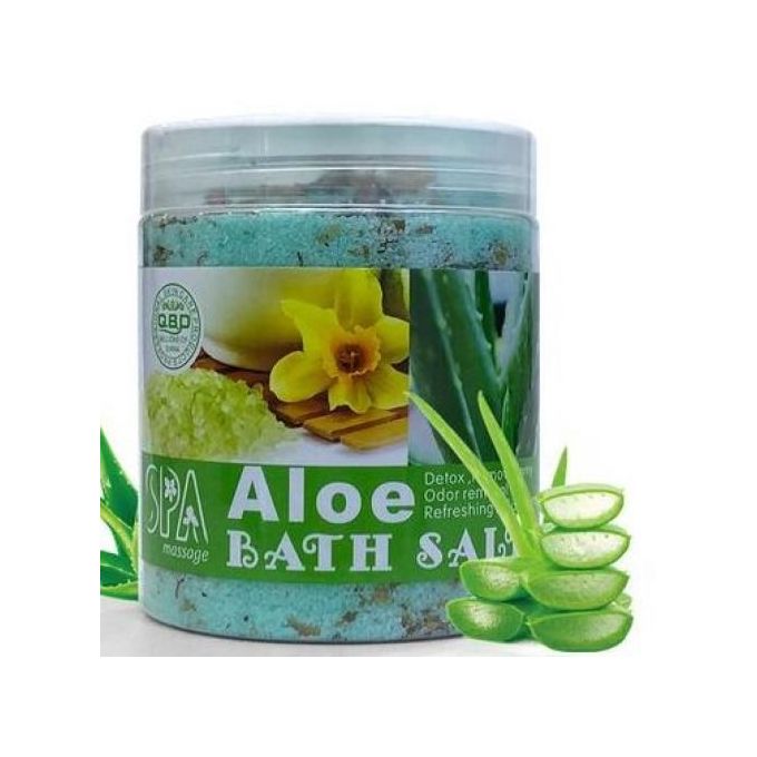 QBD Aloe Spa Massage Body/Foot /Face Bath Salt Scrub-350g