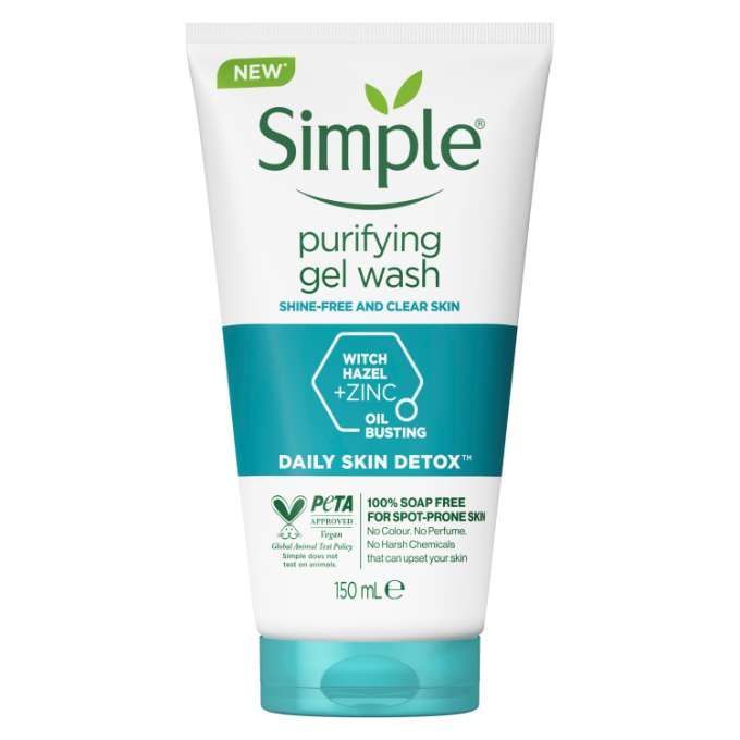 Simple Purifying Gel Wash For Daily Skin Detox