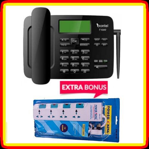 Bontel T1000 GSM Fixed Wireless Landline Desktop Phone