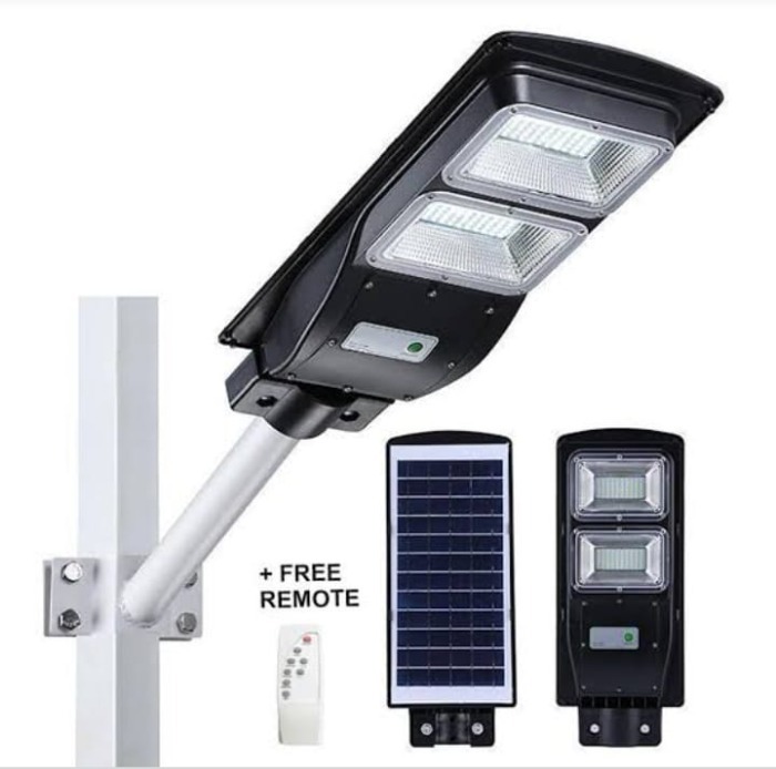 60watts SOLAR STREET LIGHT WITH MOTION AND DARKNESS SENSORS