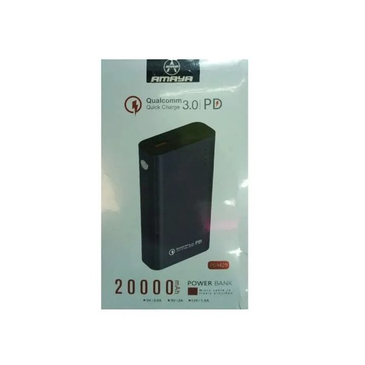 Amaya Portable 20000mAh PDM20 Secure Power Bank