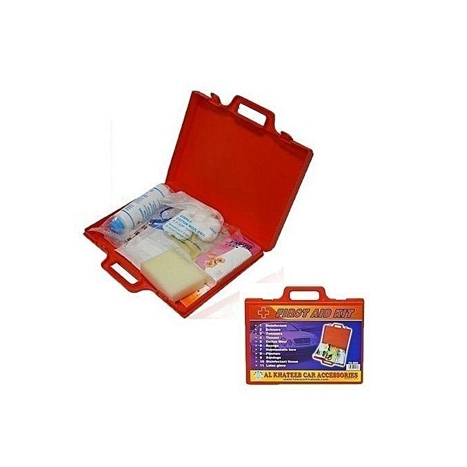 First Aid Kit Box Kit Red Normal