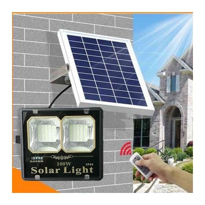 Solar Light 100W Watts Dusk To Dawn Motion Sensor Solar Flood Light