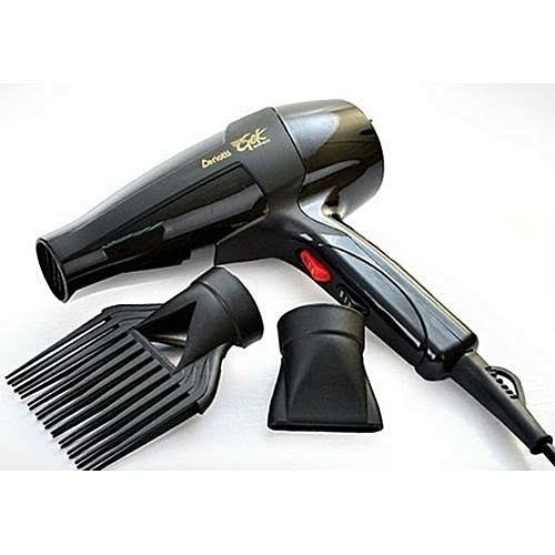 Very Powerful and Durable Blow Dryer, Domestic and Commercial- Black