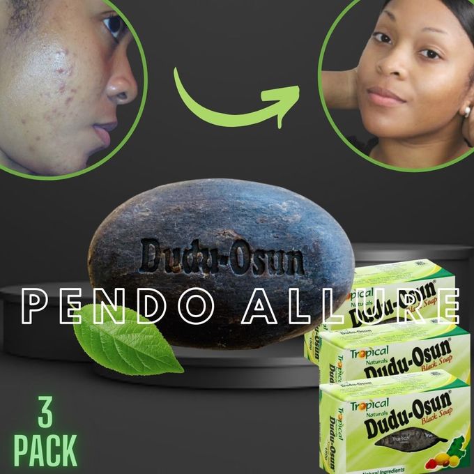 Dudu-Osun 3PCS African Black Soap
