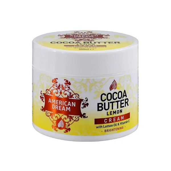 American dream cocoa butter lemon cream