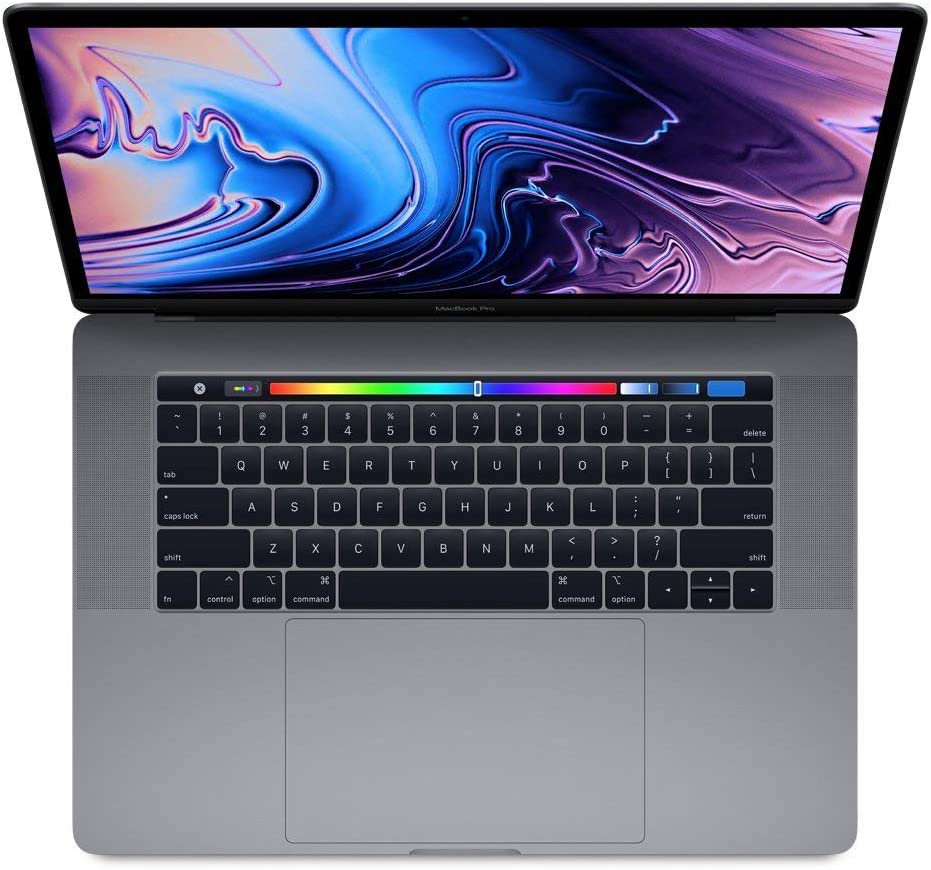 Apple MacBookPro15,1 Mid 2019 Intel Core i7 2.6 GHz 32GB RAM, 256GB SSD With Touch Bar, 15