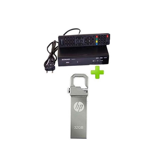 Sonar Free To Air Decoder With FREE 32gb HP Flash Drive