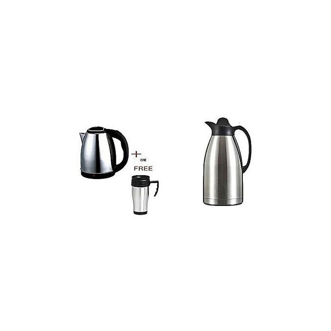 AILYONS Electric Kettle + Travel Mug + Vacuum Flask