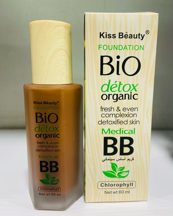 Kiss Beauty Bio Detox Organic Foundation(Shade 1)