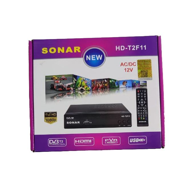 Sonar Free To Air HD Decoder - No Monthly Charges