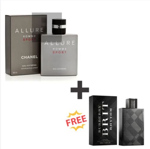 Allure chanel perfume + Burberry brit (replica)