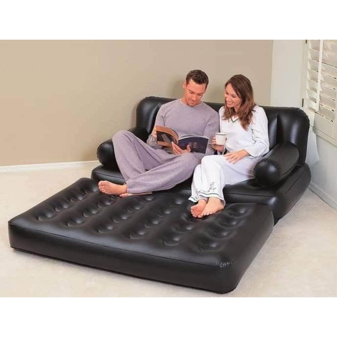 Generic Bestway Inflatable 2-seater Sofa-bed With Hand Pump
