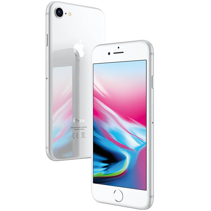Apple iPhone 8, 4G, 256GB - Silver (Refurbished)