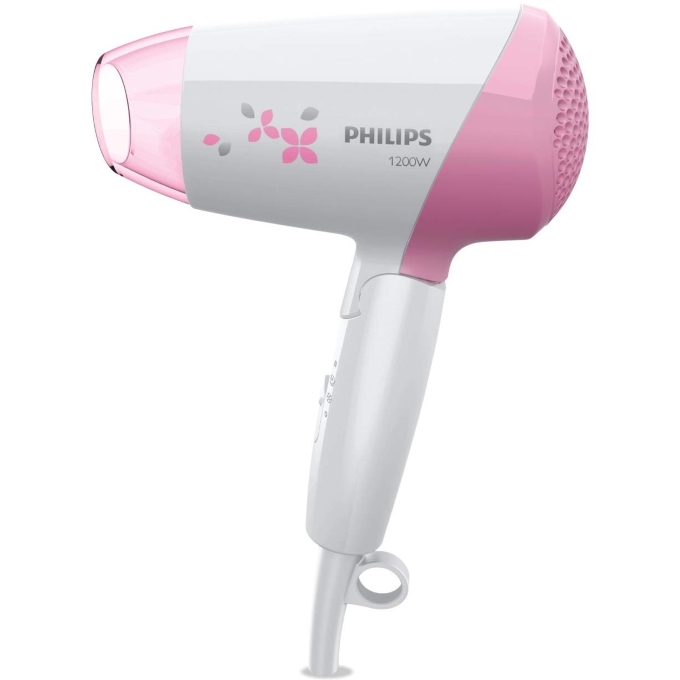 Philips Dry care Hair Dryer, White and Pink