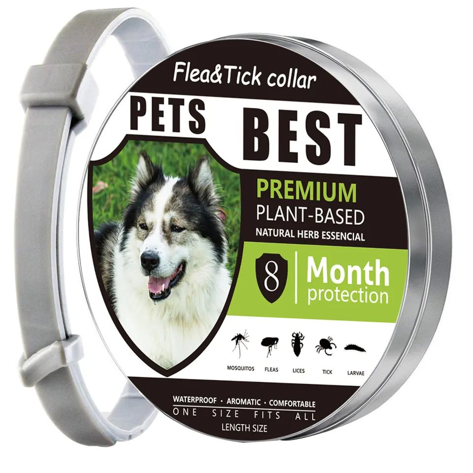 Flea And Tick Collar For Dogs, Puppies Safe Natural