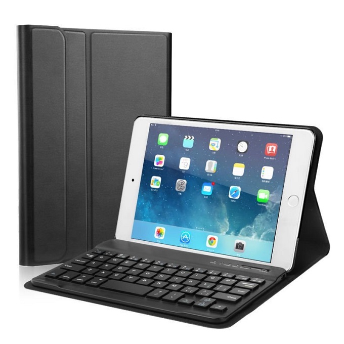 Detachable Smart Wireless Bluetooth folio Keyboard Kickstand Tablet Case For iPad Air 3 10.5 inches