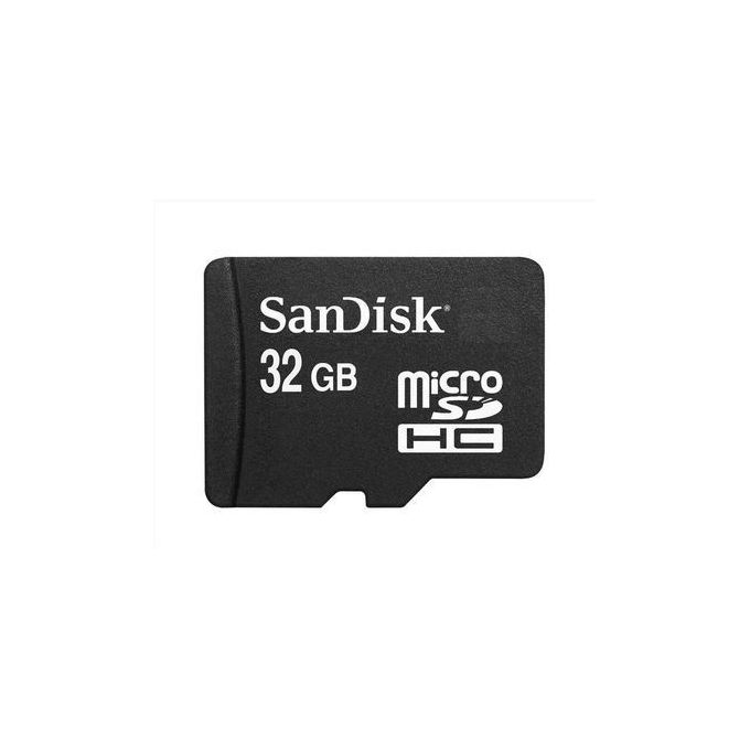 Sandisk 32GB MicroSDHC Memory Card With Adapter