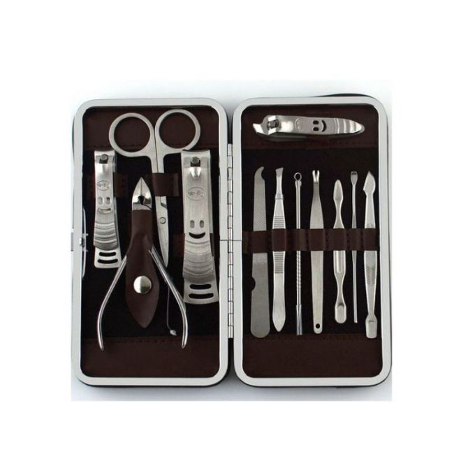 Manicure Set & Pedicure Kit -Stainless Steel/Silver