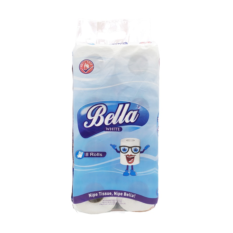 Bella Toilet Rolls Eight Pack- 1 Pack