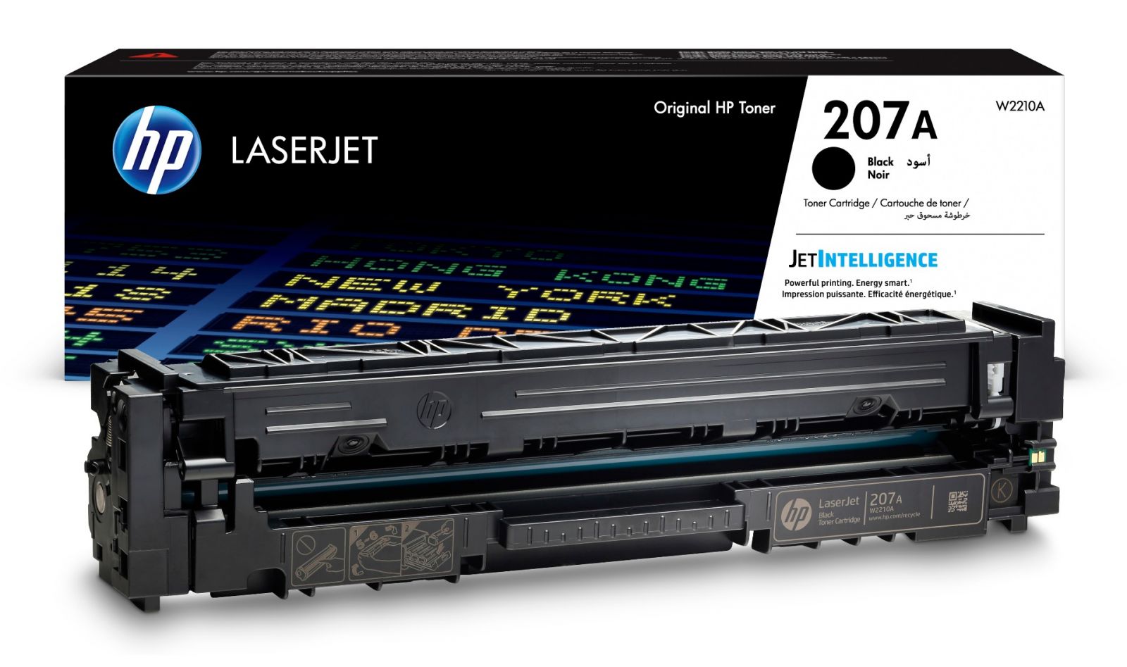 HP 207A  LaserJet Toner Cartridge- BLACK (W2210A)