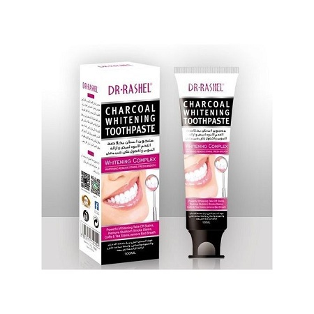 Dr. Rashel Charcoal Teeth Whitening Toothpaste Black
