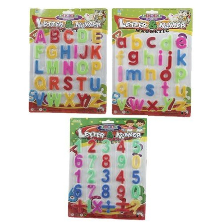 Magnetic Letters and Numbers for Kids Puzzles