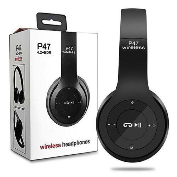 Heavy Bass P47 Bluetooth Headphones Wireless 