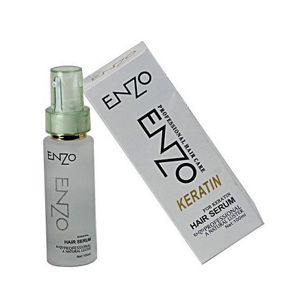 Enzo PROFFESSIONAL KERATIN HAIR SERUM FOR WEAVES & ALL HAIR TYPES