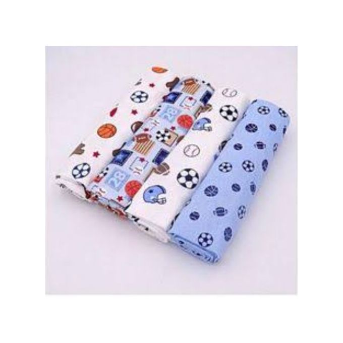 Fashion 4 Receiving Blankets 100%cotton Indifferent Prints