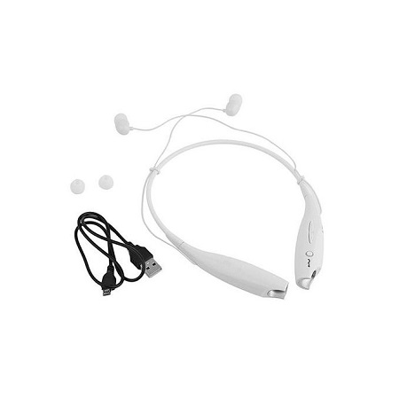 HBS-730 Wireless Bluetooth 4.0 Headset Earphone - White