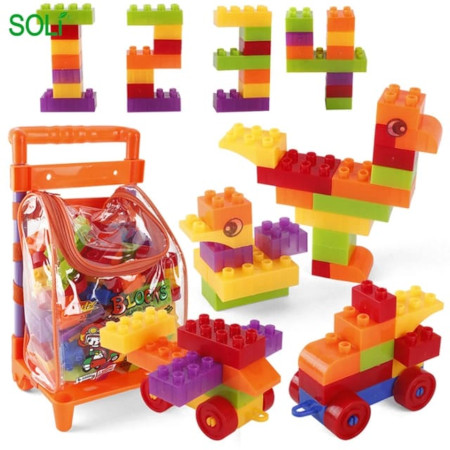 Kids Mini/Small Building Construction Block Toys