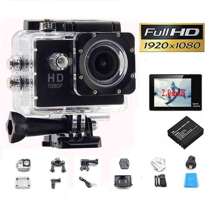 Generic 1080p Waterproof Action Cam Digital Video Camera