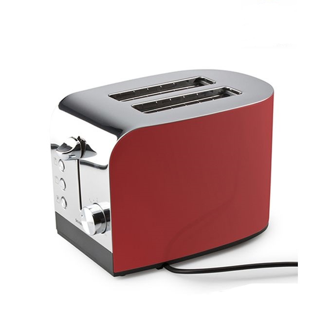 2 Slice Bread Toaster- 850W - Red