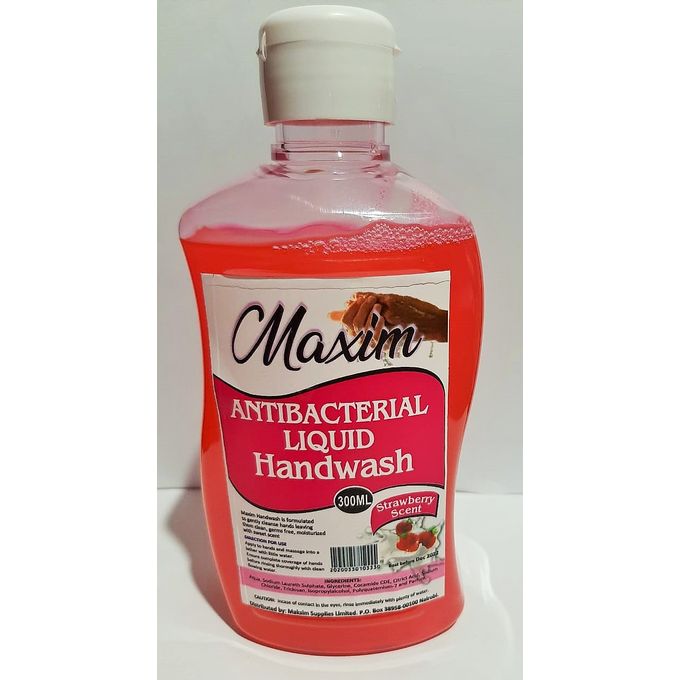 Maxim Antibacterial Liquid Handwash Strawberry Scented 300ml