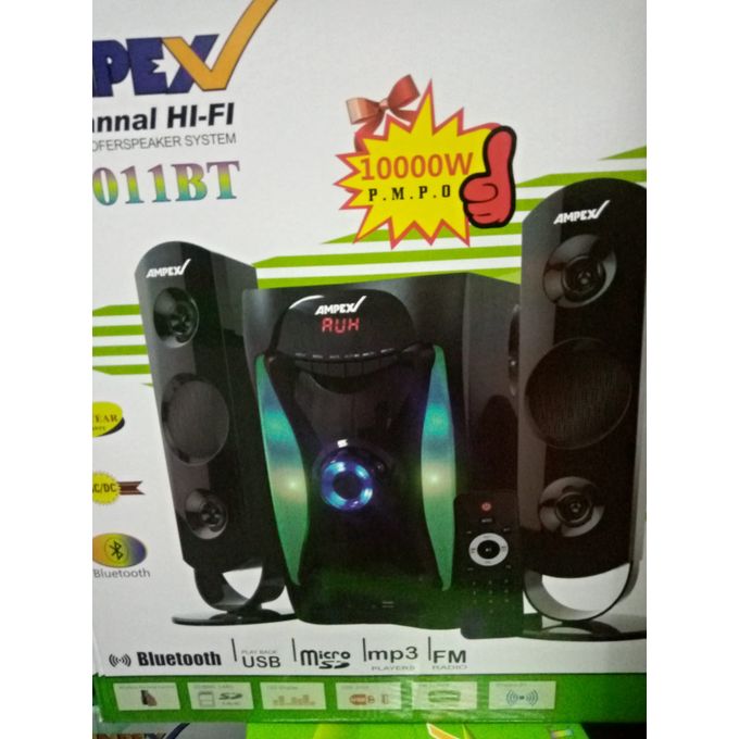 Ampex HOME THEATRE SPEAKER SYSTEM--BT-FM/USB-2.1 CH