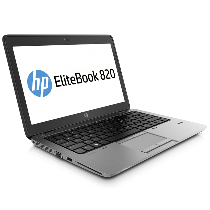 HP Refurbished EliteBook 820 G3,Intel I5 6th Gen, 8GB RAM, 256GB SSD Win10Pro-Silver