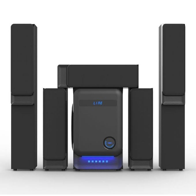 Nobel 5.1 Channel Powerful Home-Theater Earth Shaking