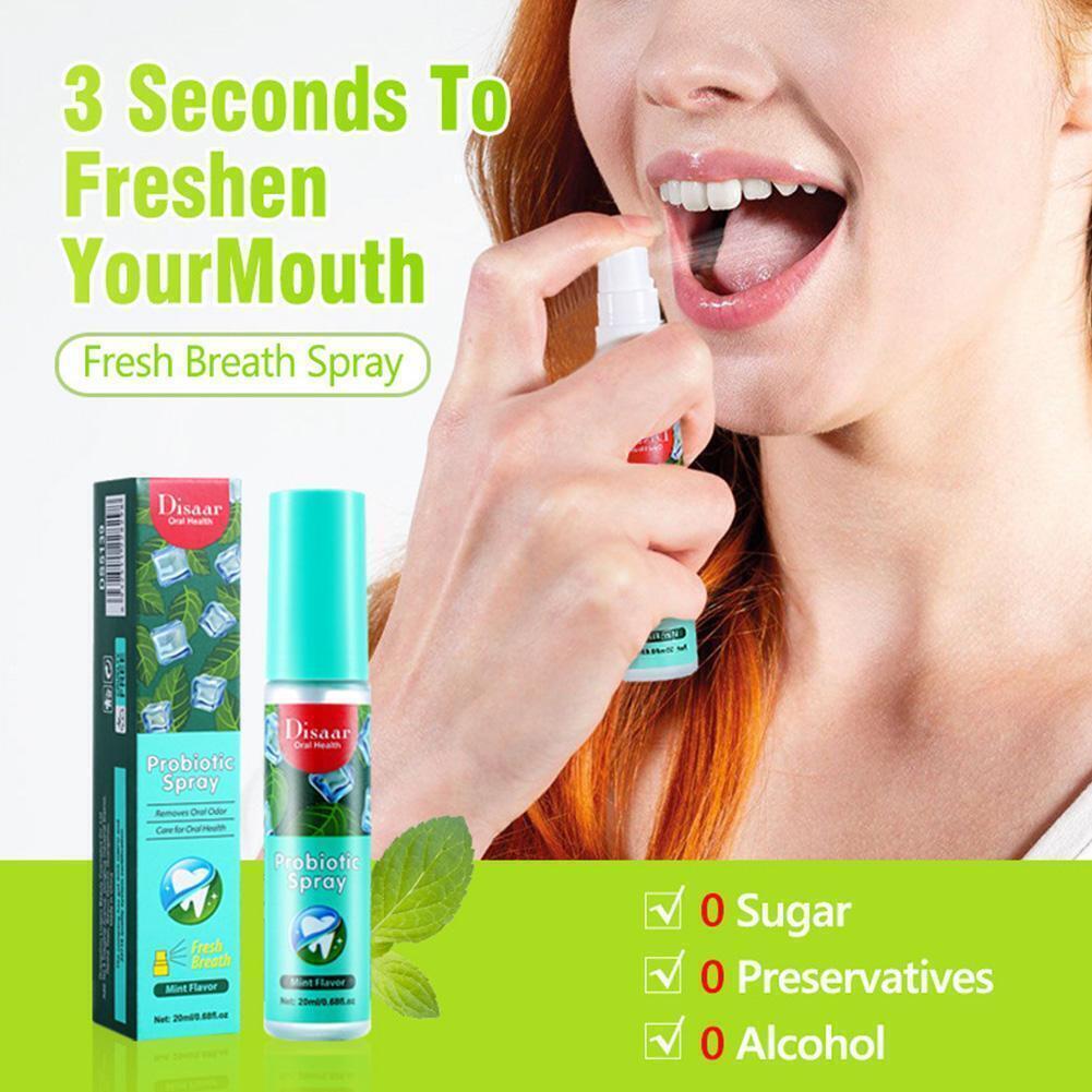 Disaar Oral Health Probiotic Spray, With Mint Flavor, 20 Ml