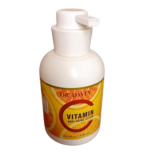 Dr Davey Vitamin C & Hyaluronic Acid ANTI-AGING Body Lotion. Clear Wrinkles, Fine Lines & Pigmentations