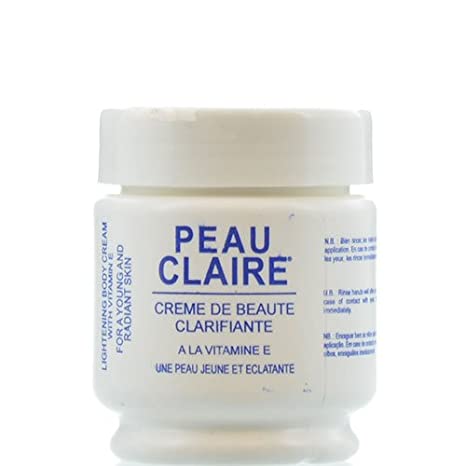 Peau Claire - Skin Lightening Beauty Body Cream w/ Vitamin E For a young skin and clear complexion.