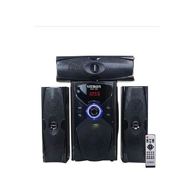 Vitron V635 3.1 HOME THEATER BUILT IN POWERFUL POWERFUL AMPLIFIER, SUB-WOOFER SYSTEM 3.1 CH 10000W