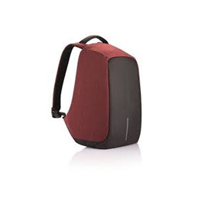 Generic Anti-theft USB Charging Port laptop Backpack - Red