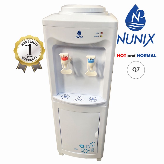Nunix Q7 Hot & Normal Water Dispenser - White