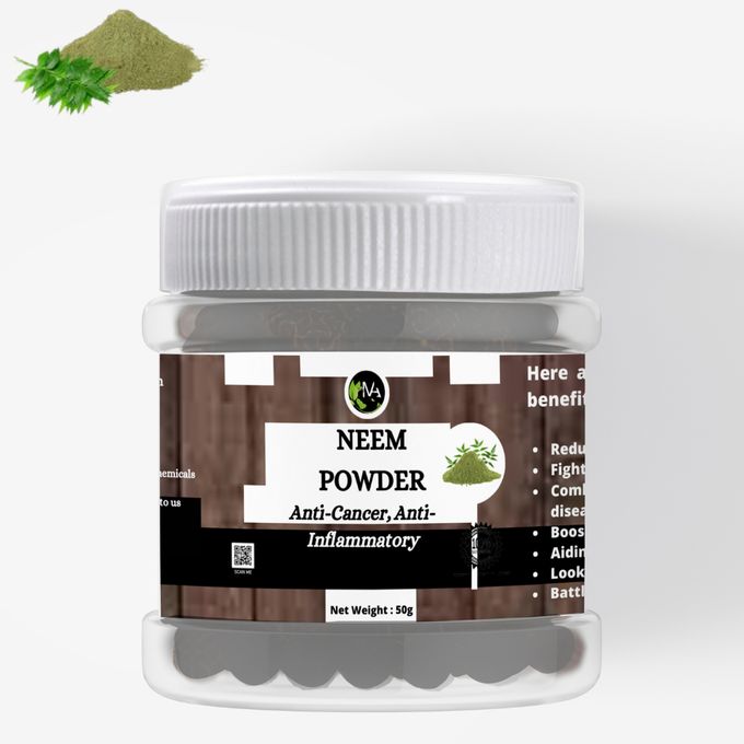 Neem Leaf Powder -100g,Delays Aging,Controls Diabetes,Treats Dandruff