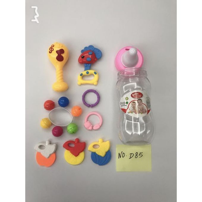 Generic Baby Bank With Rattles/ Shakers Set- 8pcs