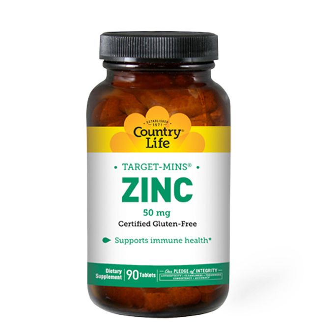 Country Life Zinc Lozenges With Vitamin C - 90 Lozenges