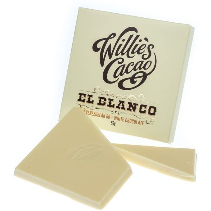 Dark Cacao Willies Cacao El Blanco White 50g