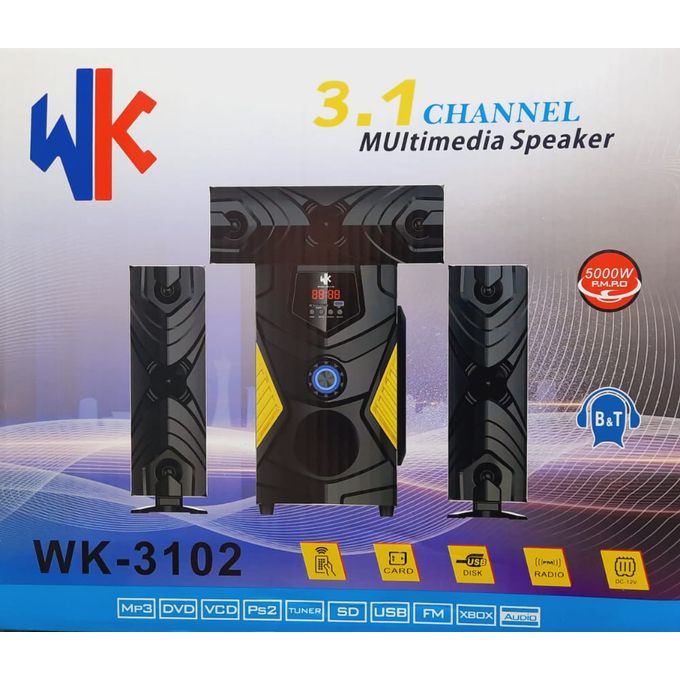 WK-3102 3.1CH 5000W HI-FI Subwoofer